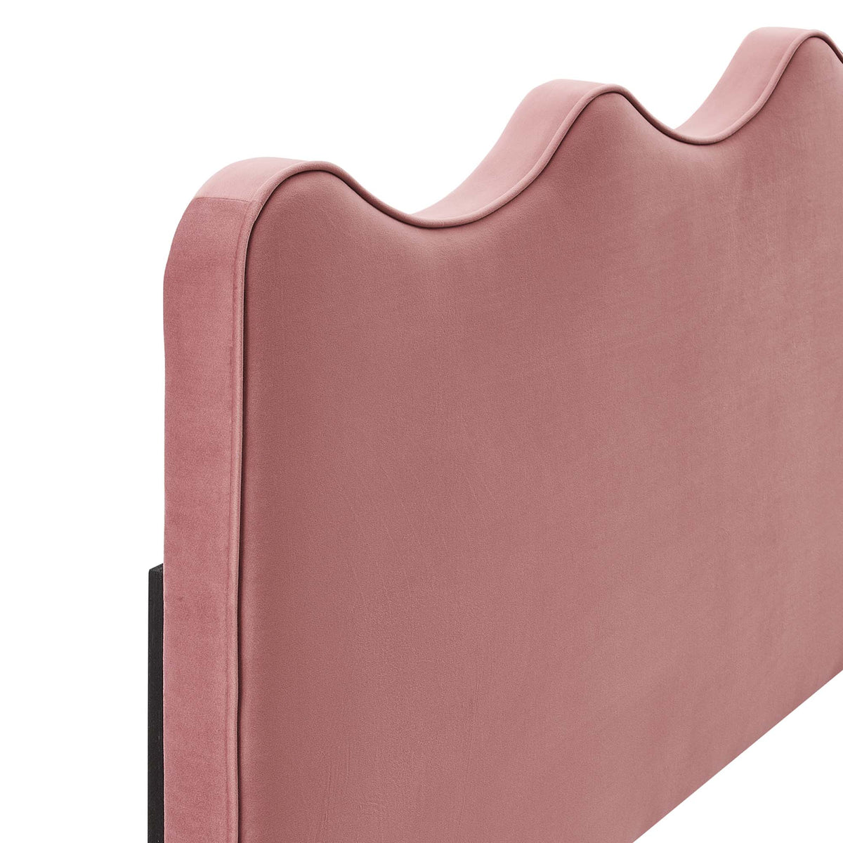 Athena Dusty Rose Performance Velvet Full/Queen Headboard - Ornate Home