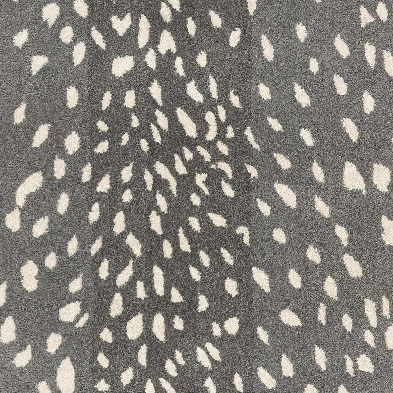 Athena Gray Giraffe Print Wool Rug - Ornate Home
