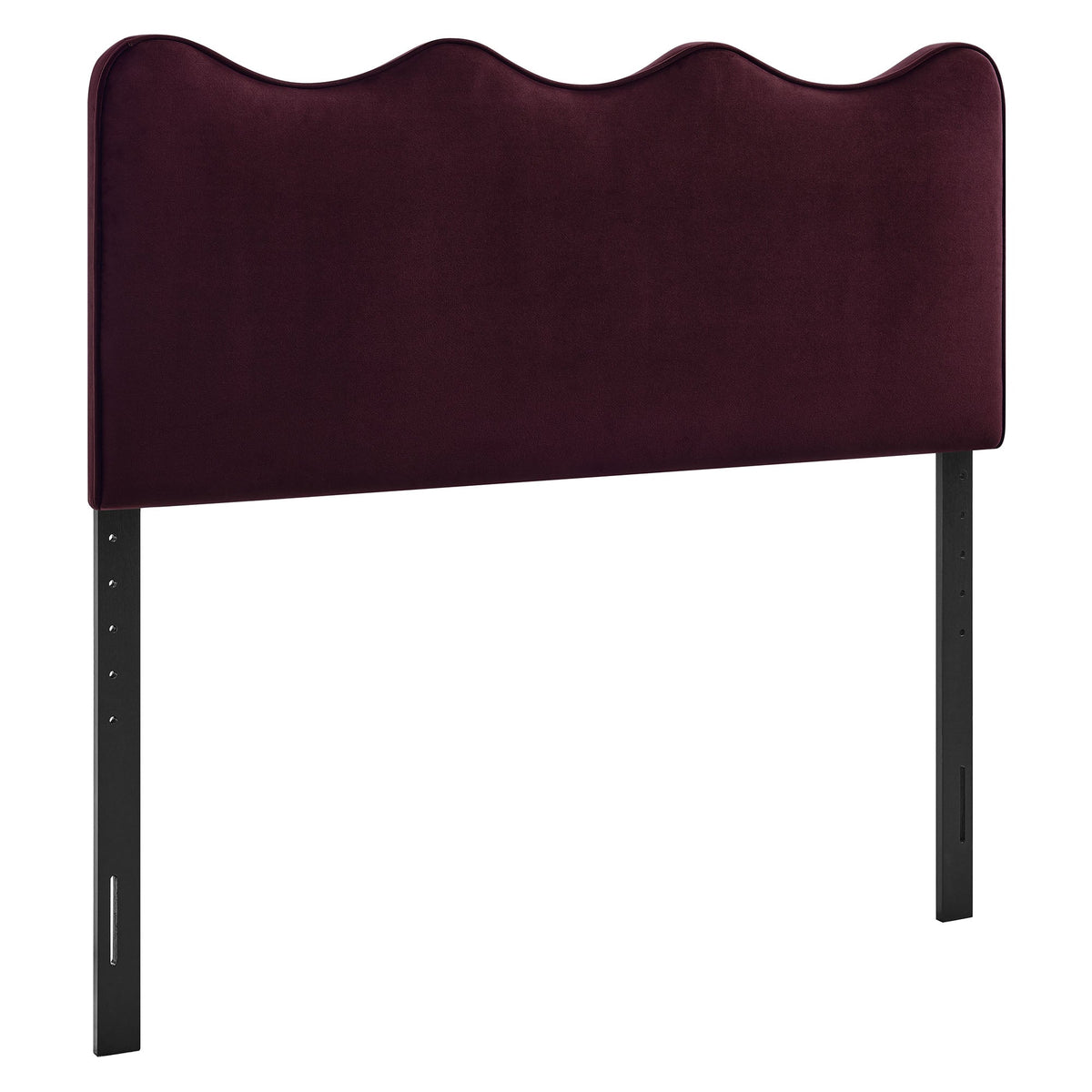Athena Mulberry Stain-Resistant Performance Velvet King Size Headboard - Ornate Home