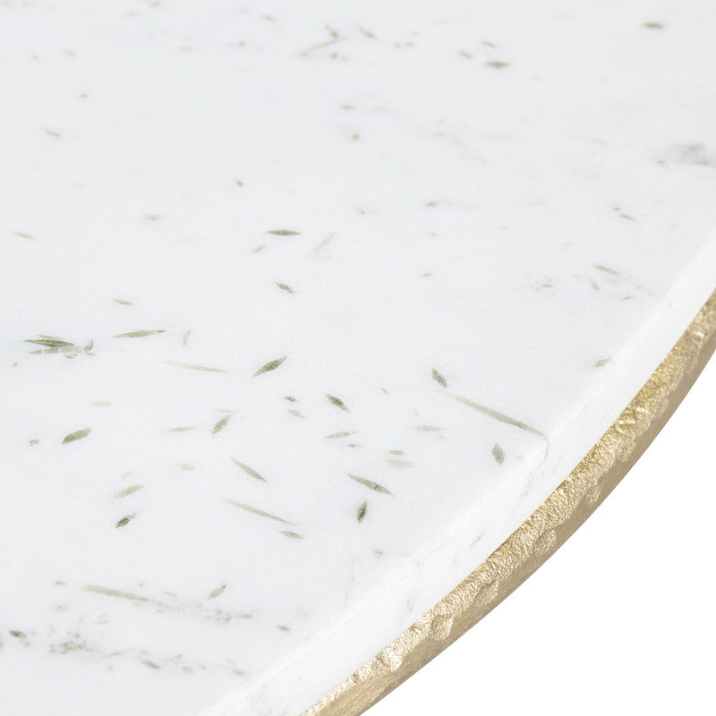 Athens White/Gold Cocktail Table - Ornate Home