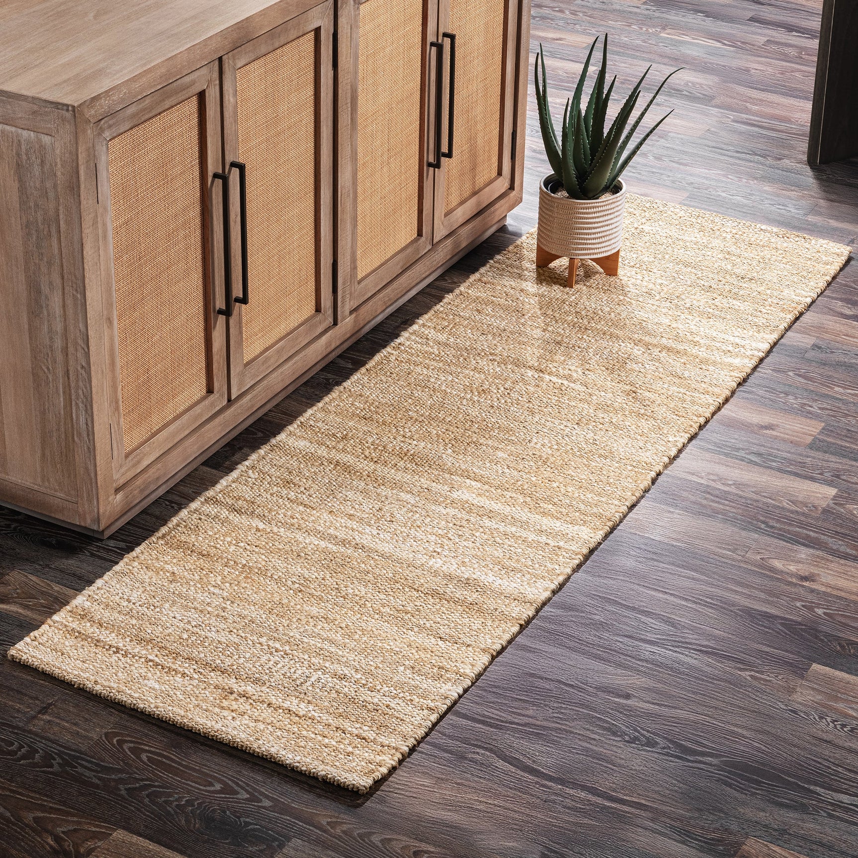 Atherton Jute Natural/Ivory Rug - Ornate Home