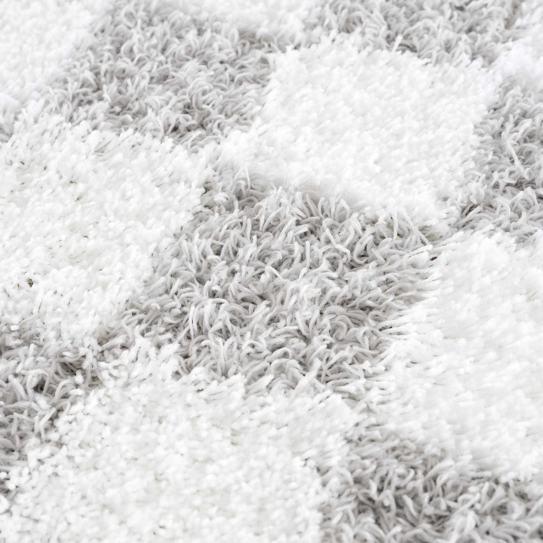 Atira Gray Checkered Area Rug - Ornate Home