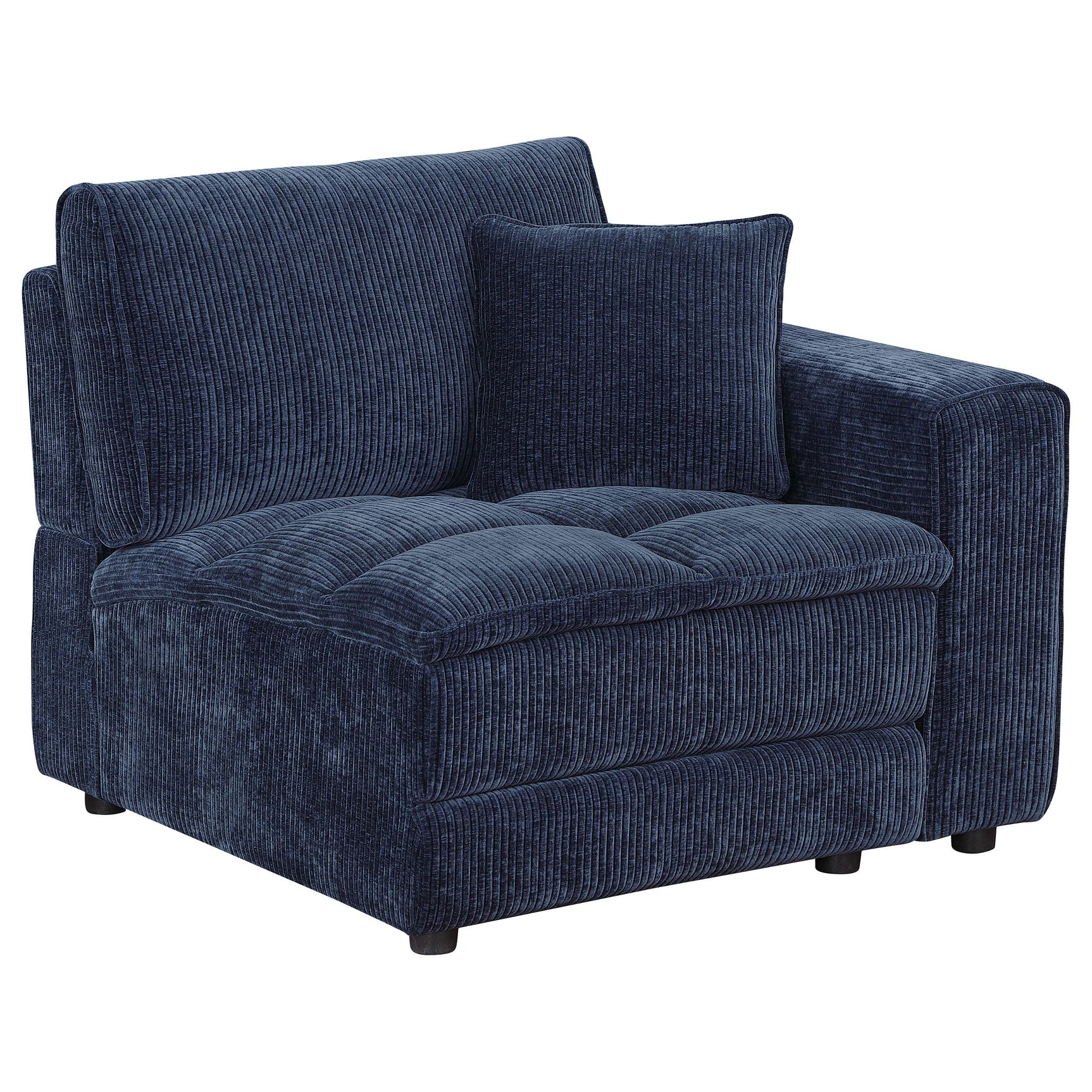 Atlantic Blue 6-piece Upholstered Modular Sectional Sofa - Ornate Home