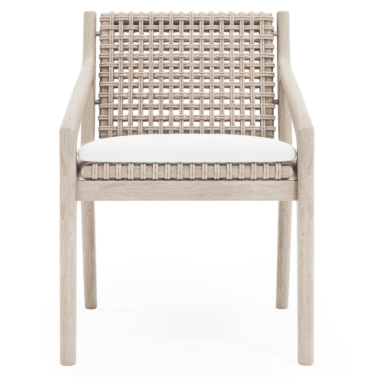 Atlas Sea Oat Outdoor Arm Chair - Ornate Home