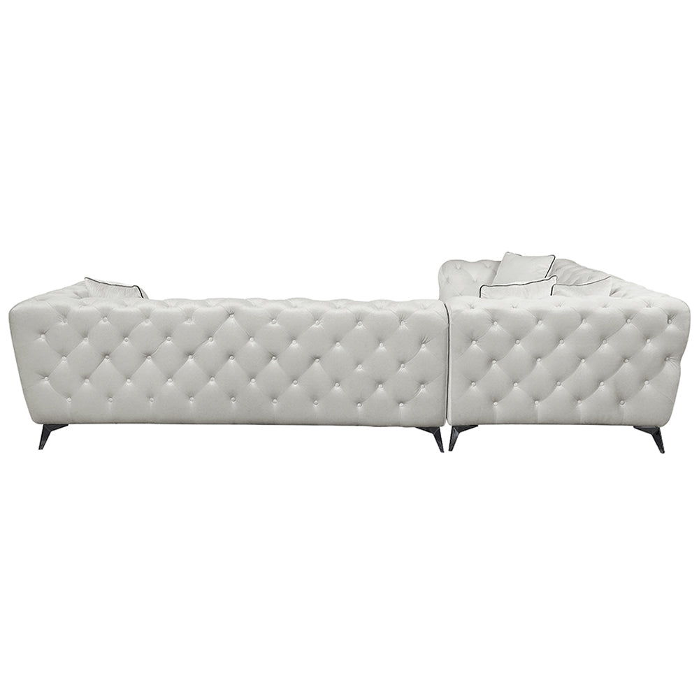 Atronia Beige Sectional Sofa - Ornate Home