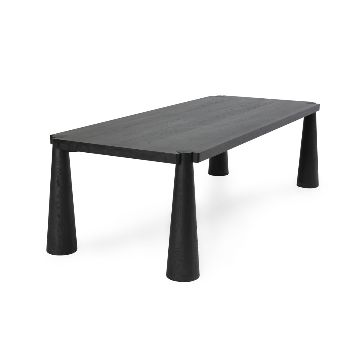 Atrop Ink Black Dining Table - Ornate Home