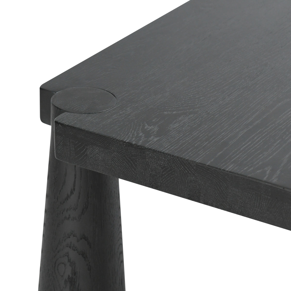 Atrop Ink Black Dining Table - Ornate Home