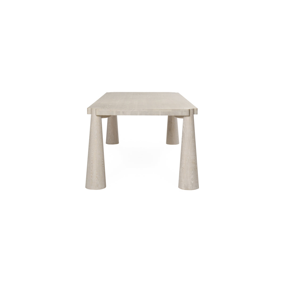 Atrop Milk White Dining Table - Ornate Home