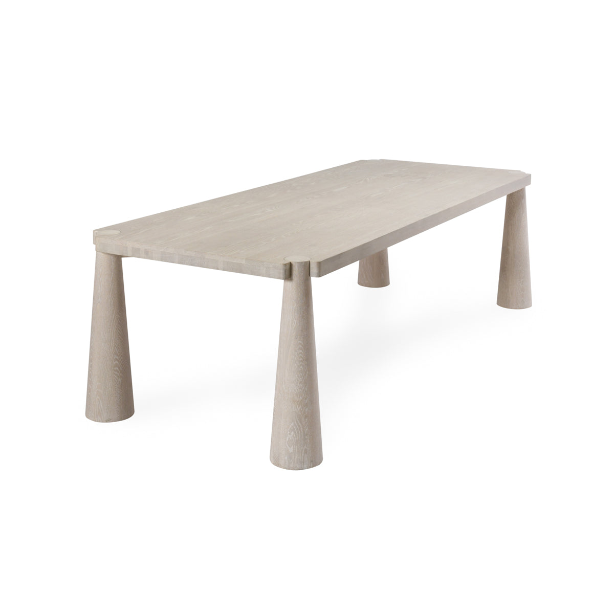 Atrop Milk White Dining Table - Ornate Home