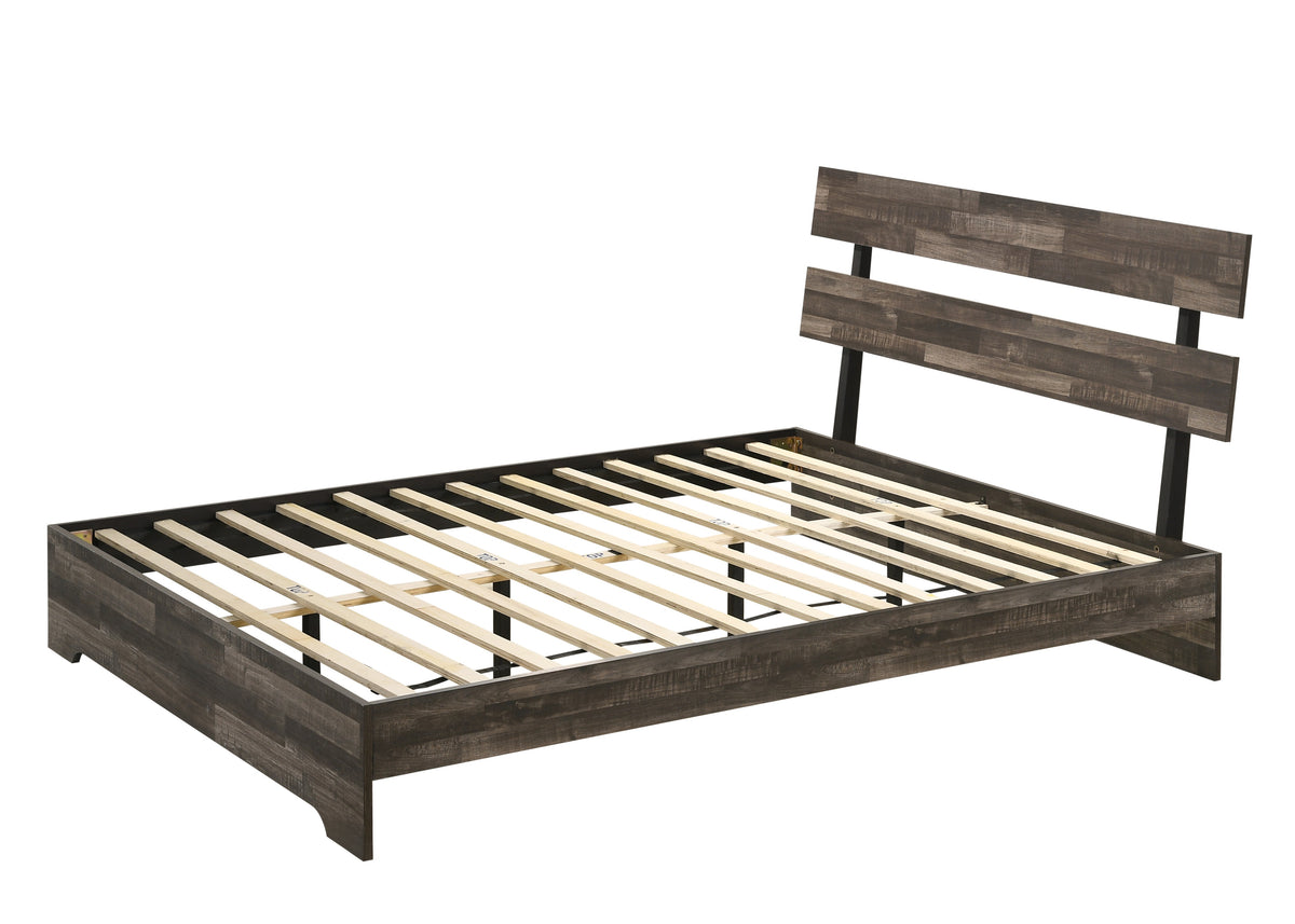 Atticus Gray Platform Bedroom Set - Ornate Home