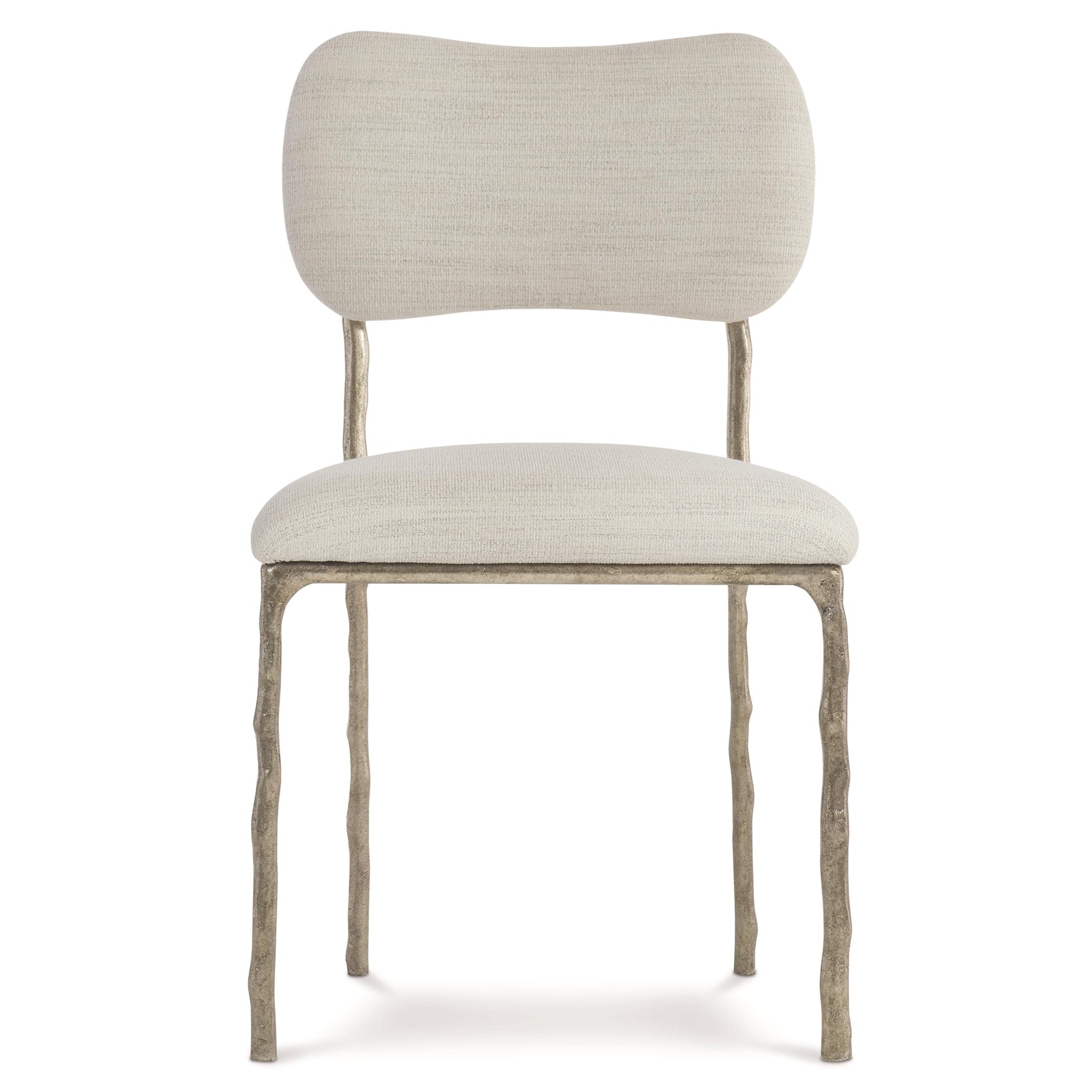 Atticus Soft Grey Fabric Side Chair - Ornate Home