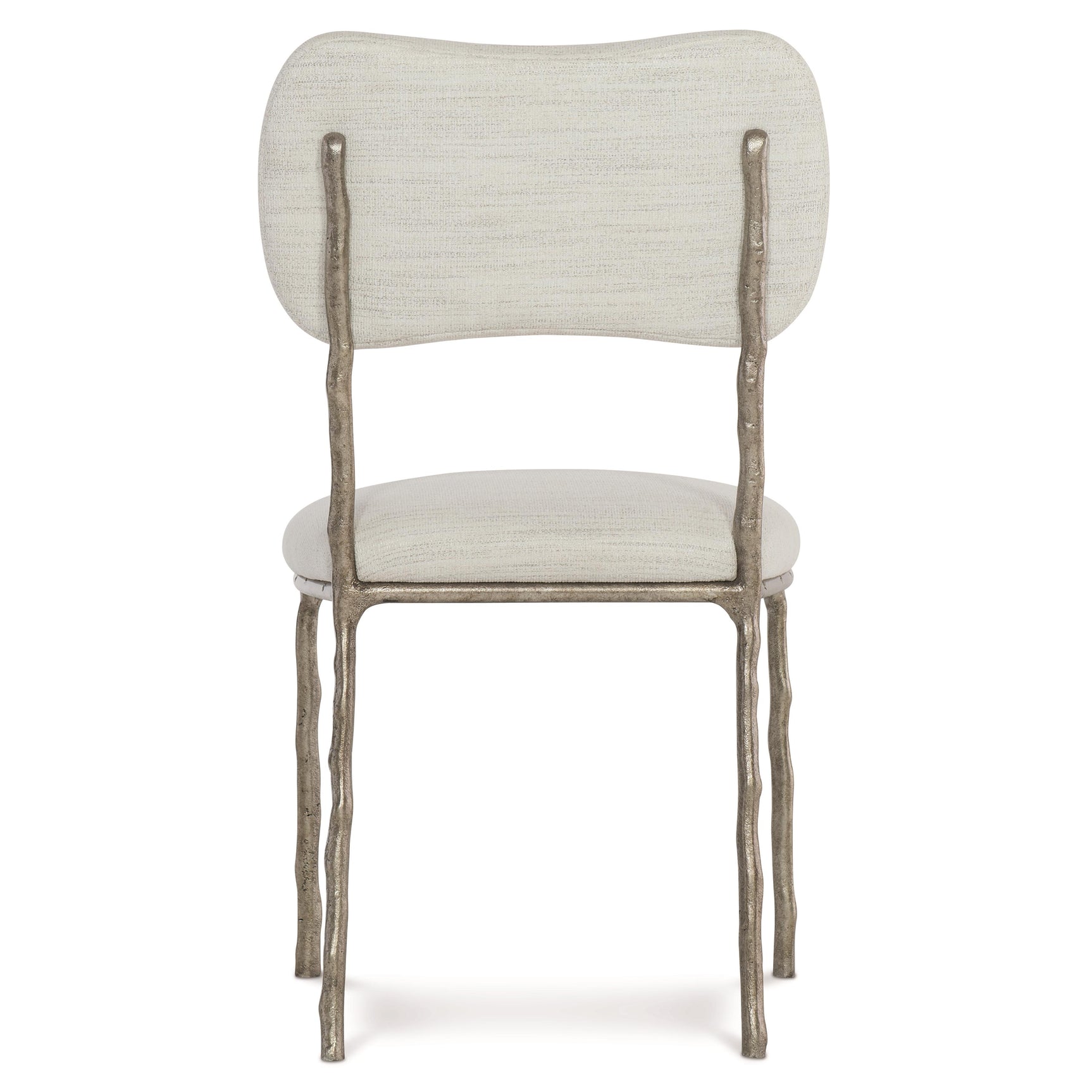Atticus Soft Grey Fabric Side Chair - Ornate Home
