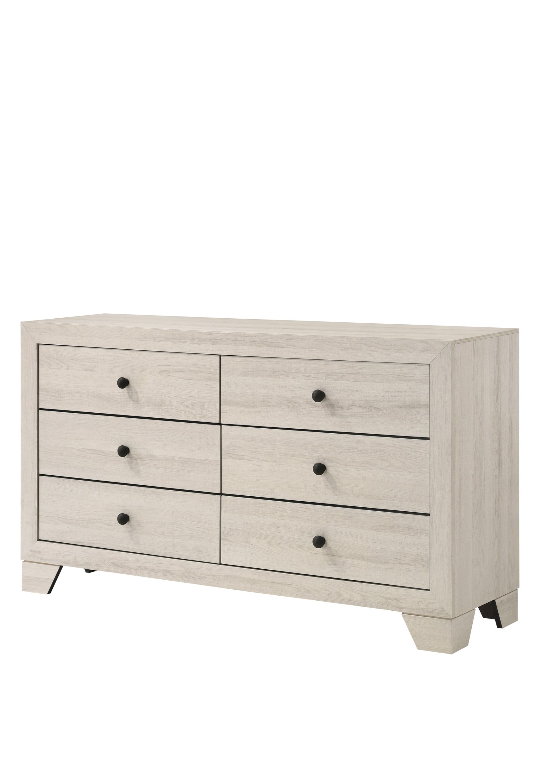 Atticus White Platform Bedroom Set - Ornate Home