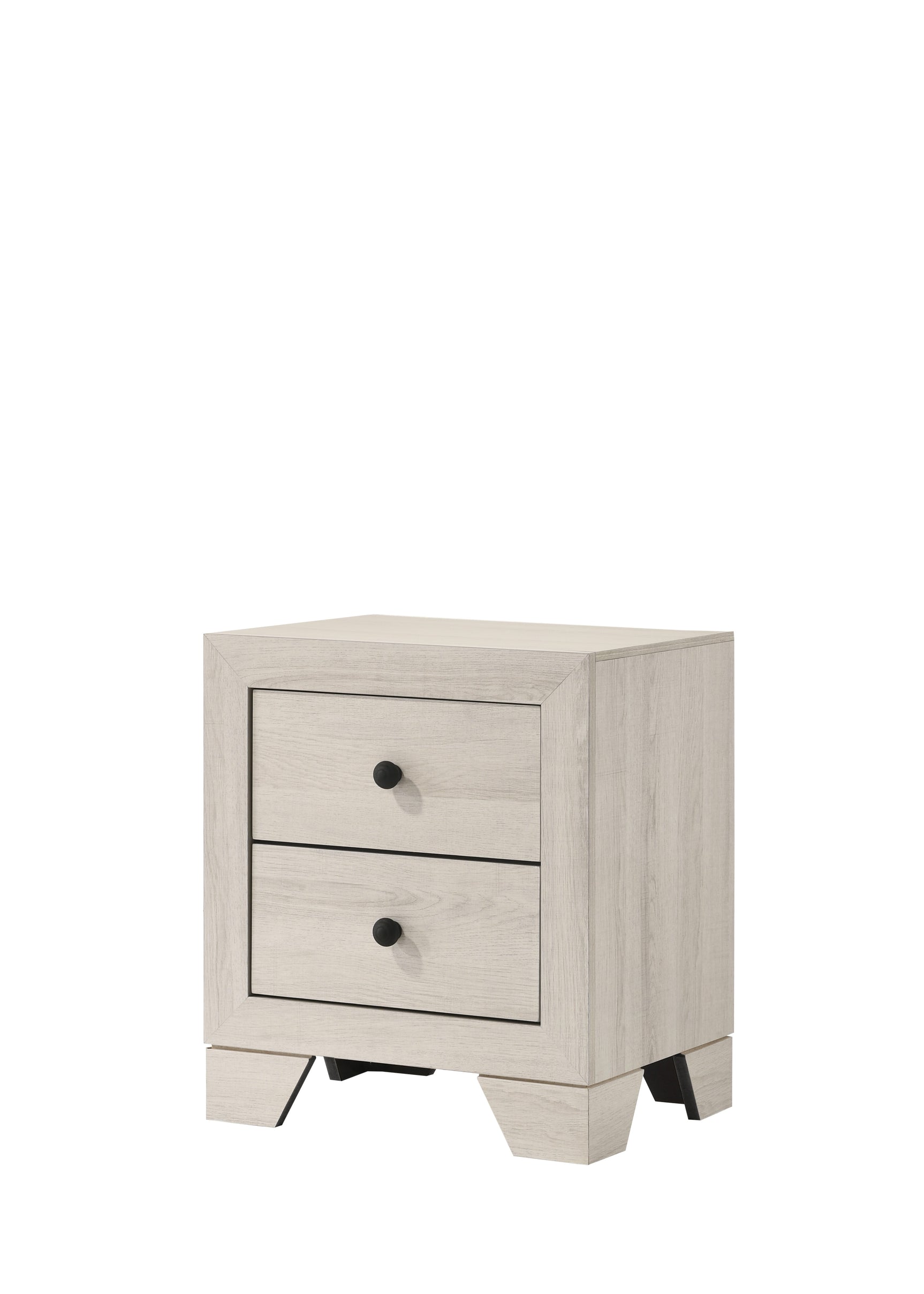 Atticus White Platform Bedroom Set - Ornate Home