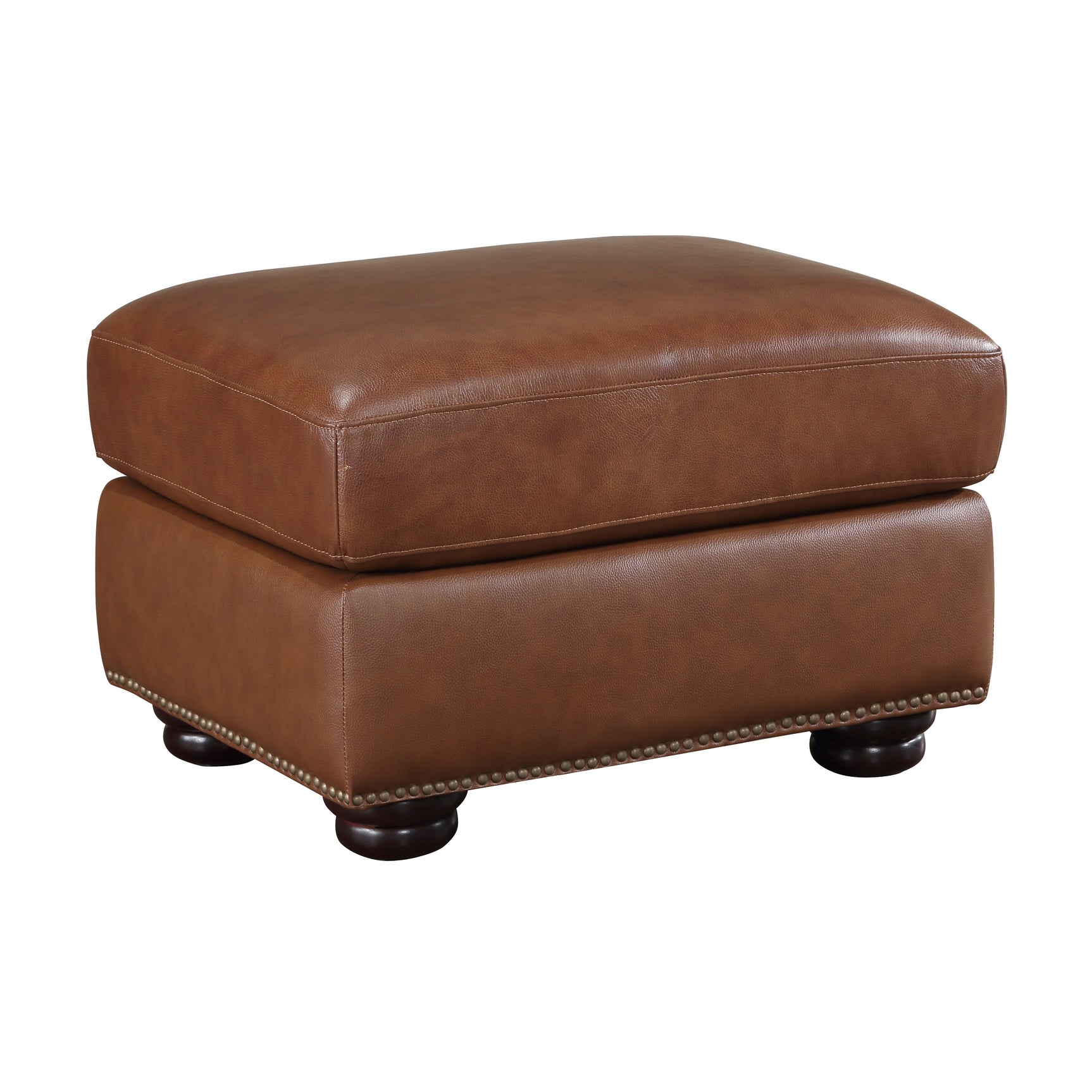 Attleboro Brown Ottoman - Ornate Home