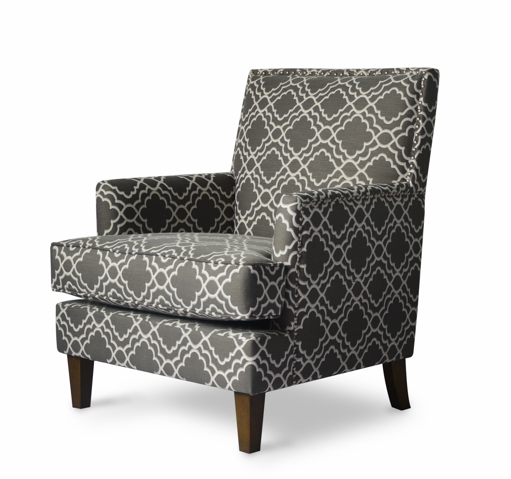 Aubrey Midnight Accent Chair - Ornate Home