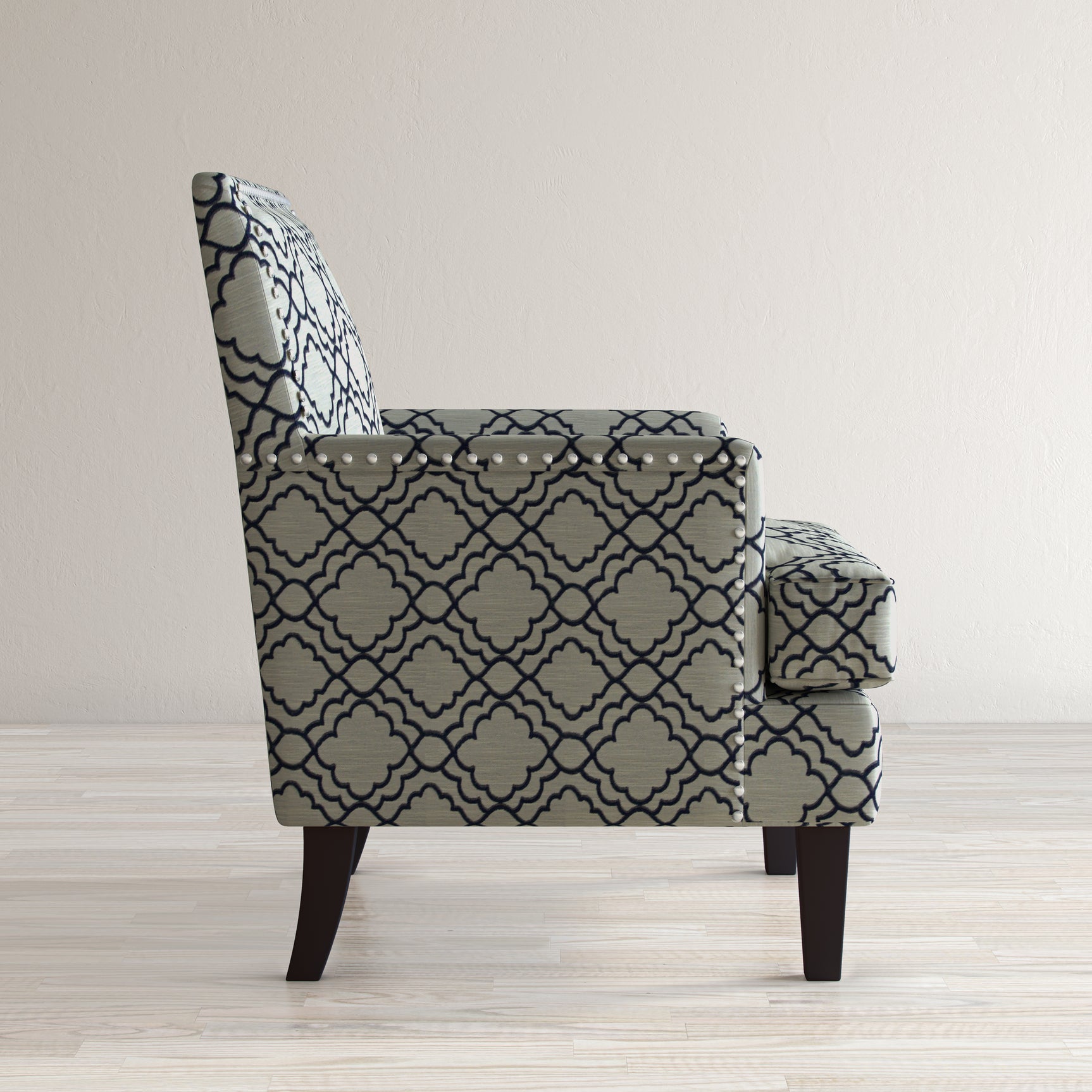Aubrey Midnight Accent Chair - Ornate Home