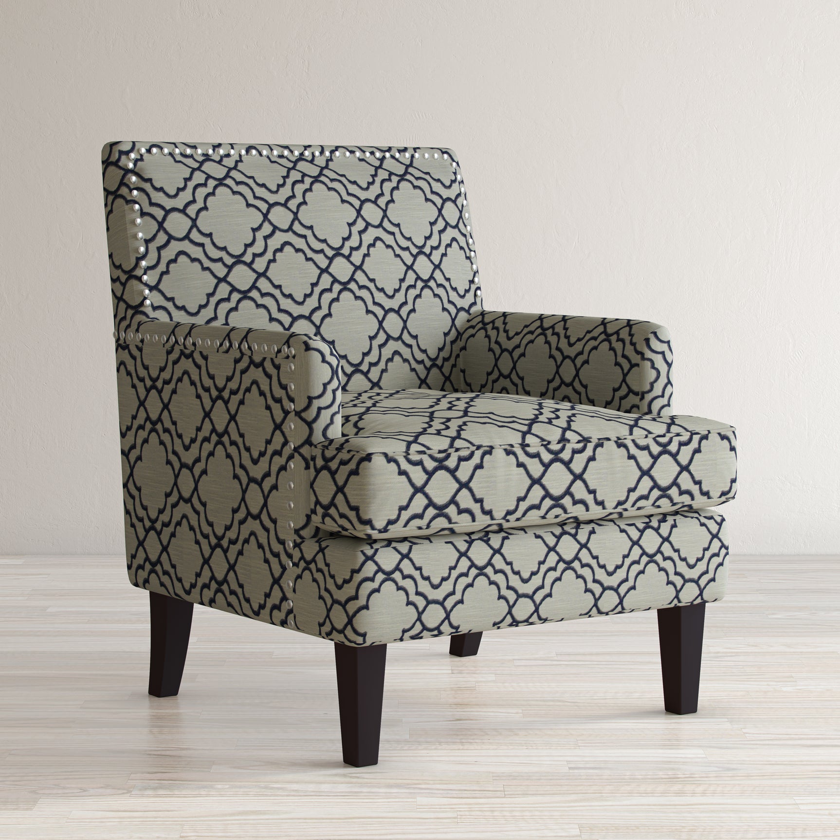 Aubrey Midnight Accent Chair - Ornate Home