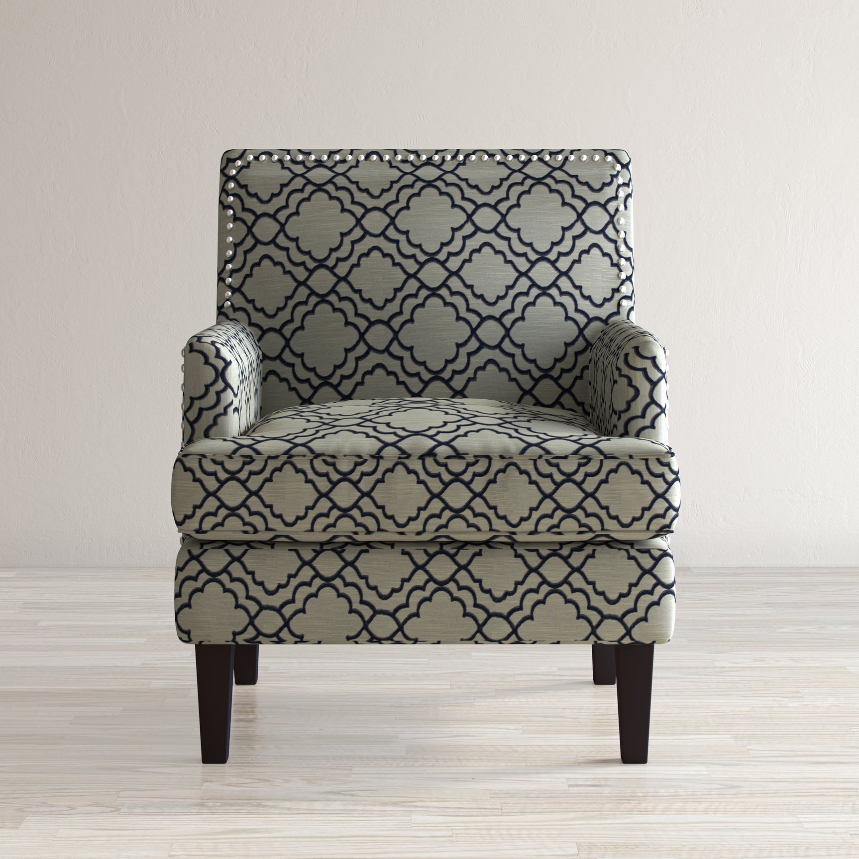 Aubrey Midnight Accent Chair - Ornate Home
