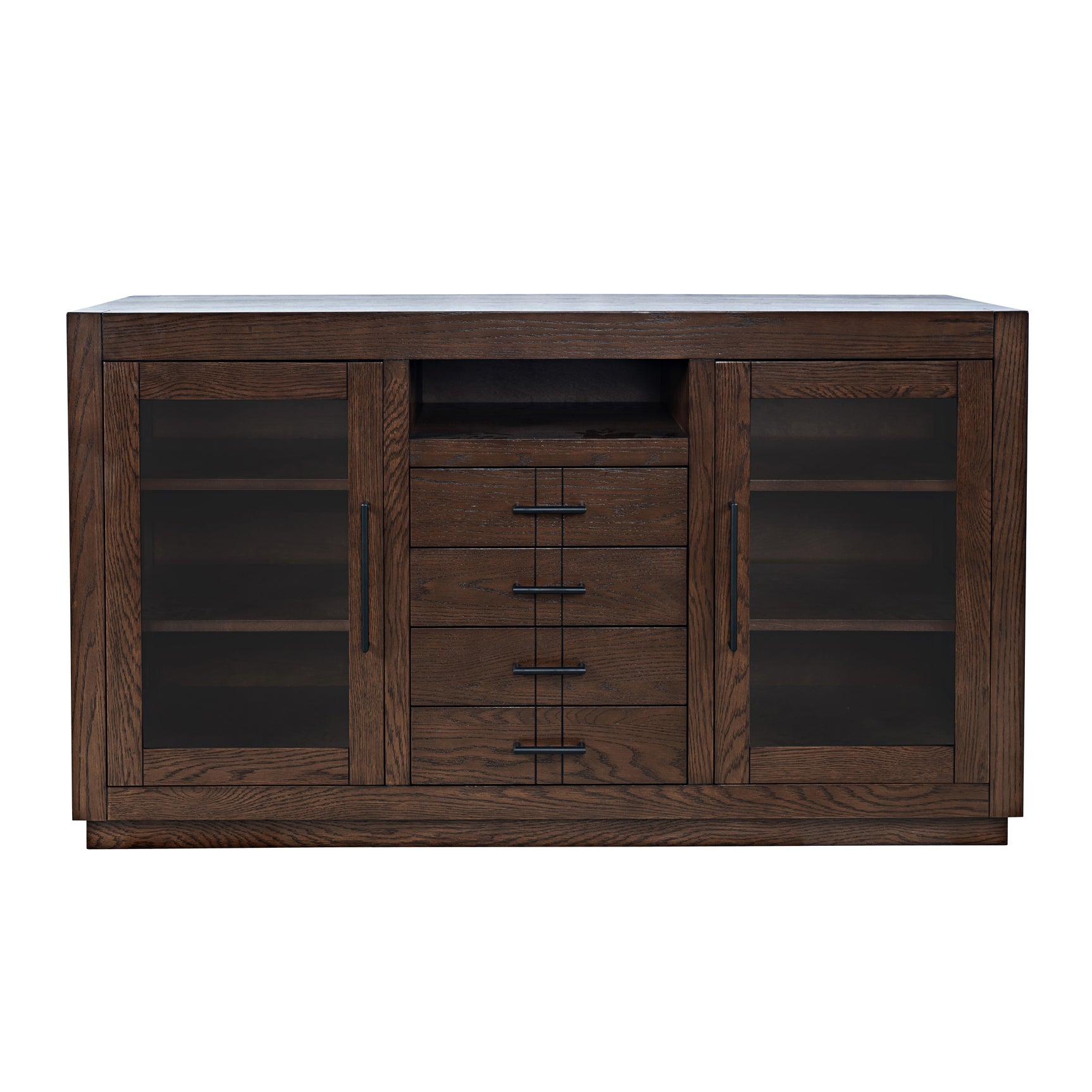 Auburn Hills Dark Oak 50 Console - Ornate Home