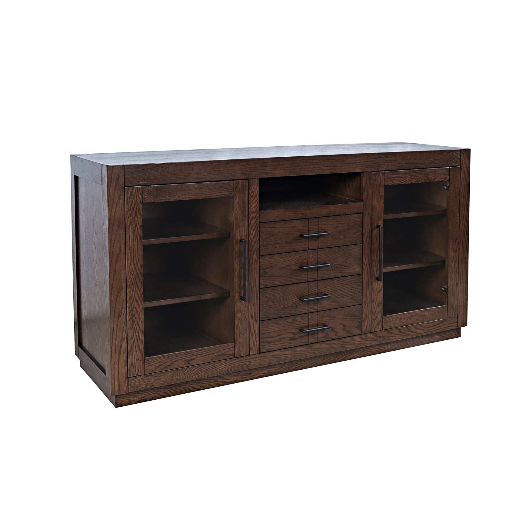 Auburn Hills Dark Oak 60 Console - Ornate Home