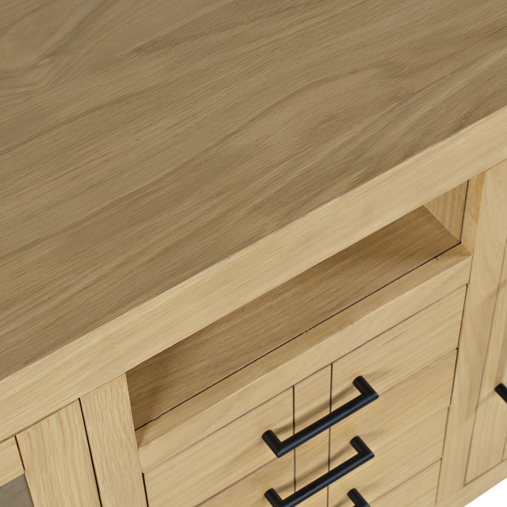 Auburn Hills Light Oak 50 Console - Ornate Home
