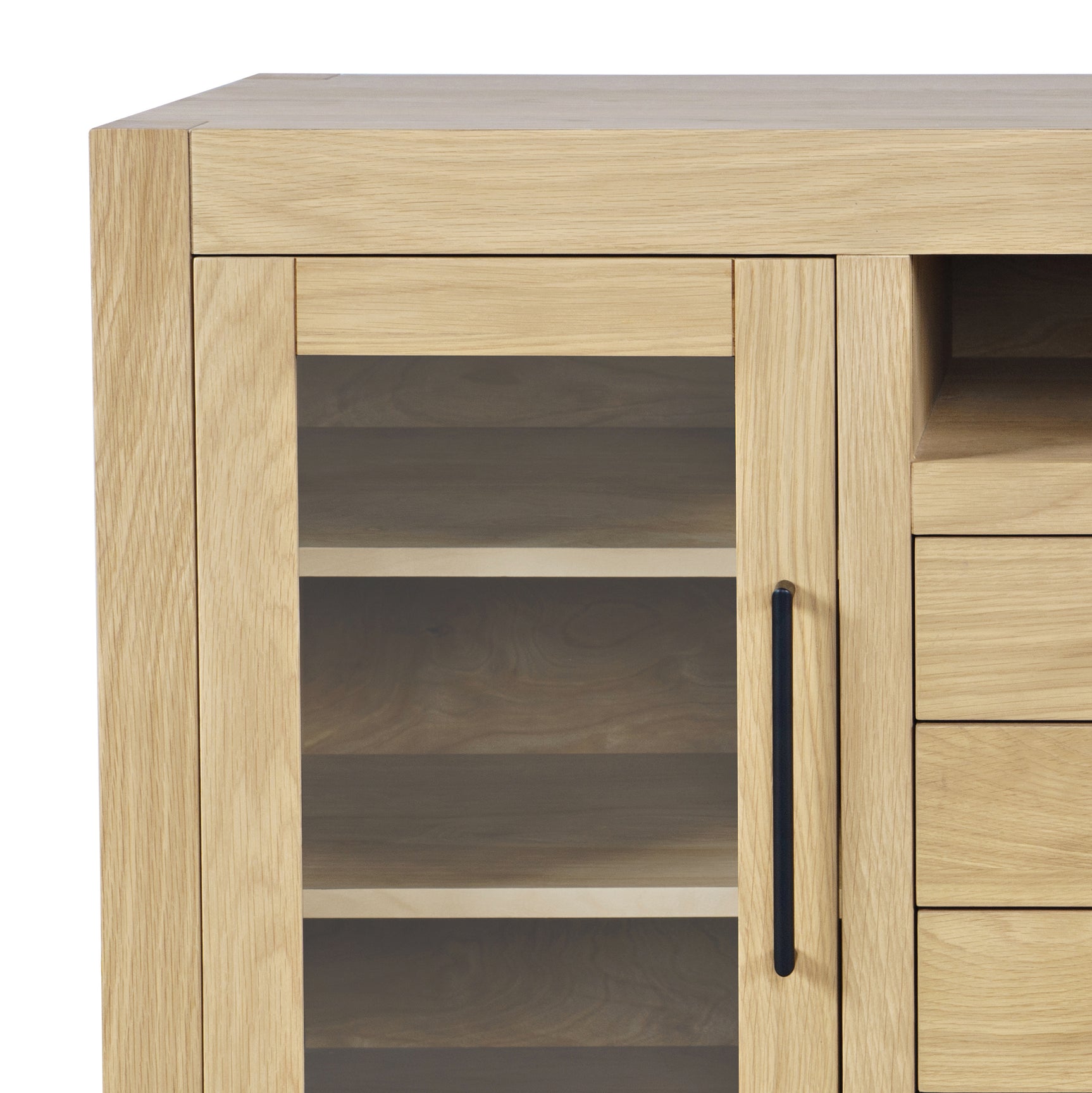Auburn Hills Light Oak 50 Console - Ornate Home