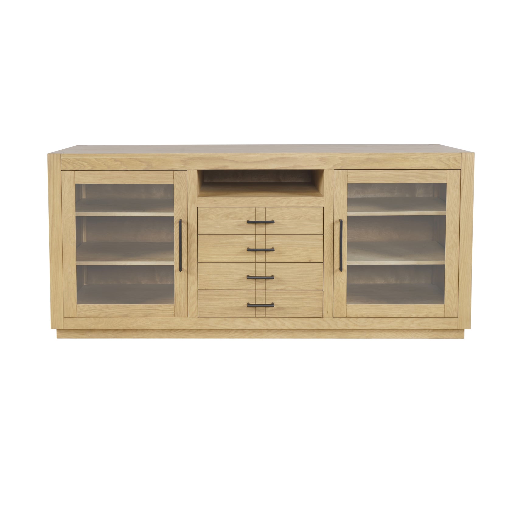 Auburn Hills Light Oak 70 Console - Ornate Home