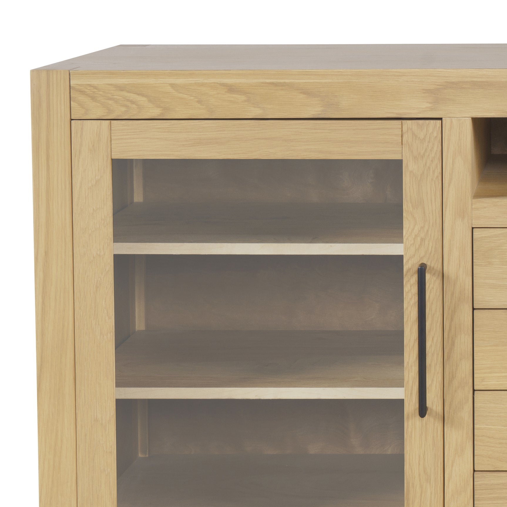Auburn Hills Light Oak 70 Console - Ornate Home