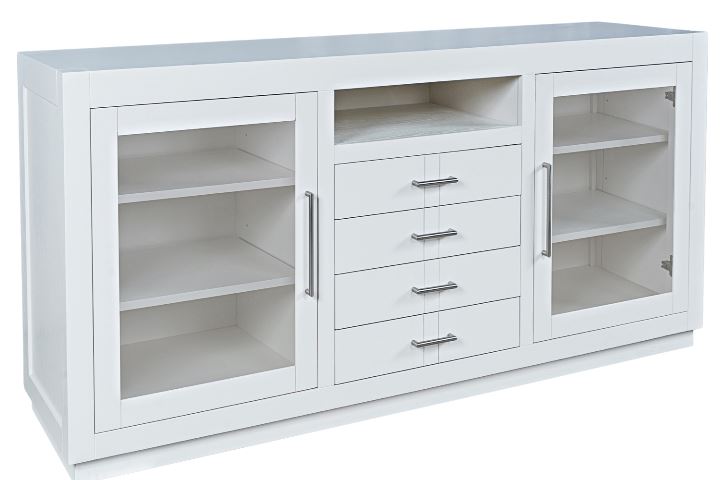 Auburn Hills White 60 Console - Ornate Home