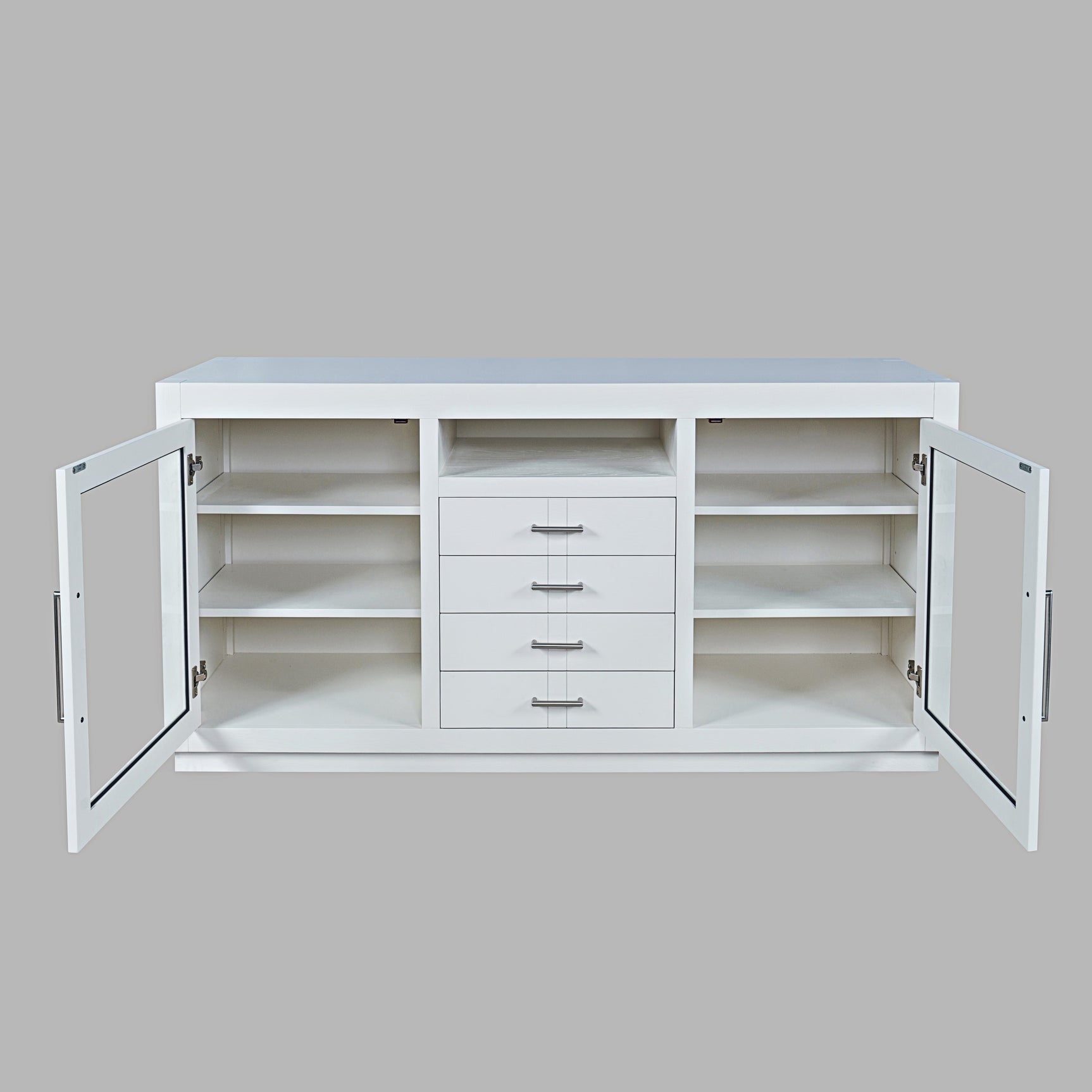 Auburn Hills White 60 Console - Ornate Home