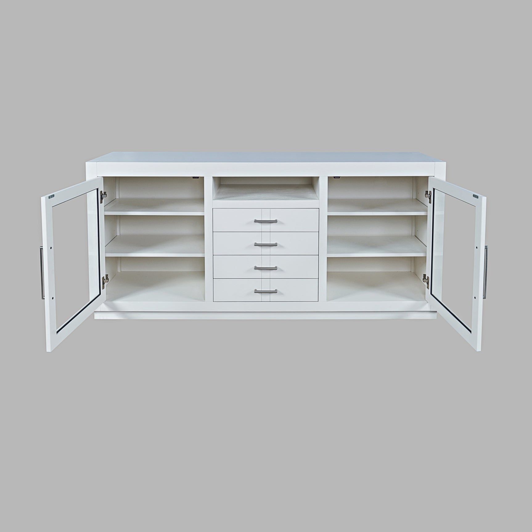 Auburn Hills White 70 Console - Ornate Home