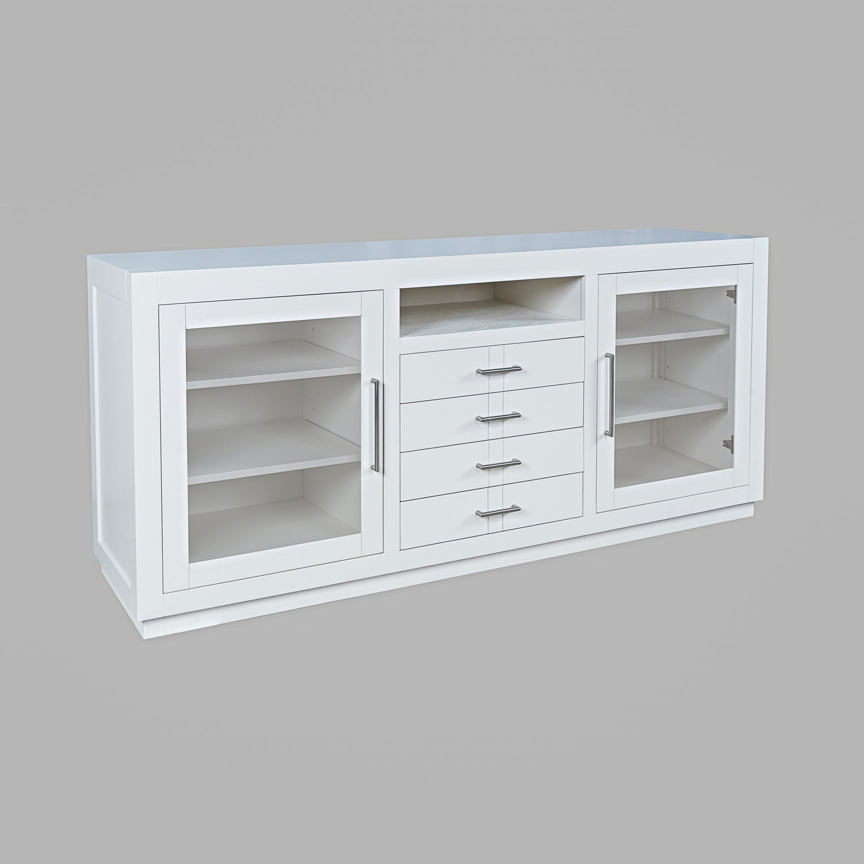 Auburn Hills White 70 Console - Ornate Home