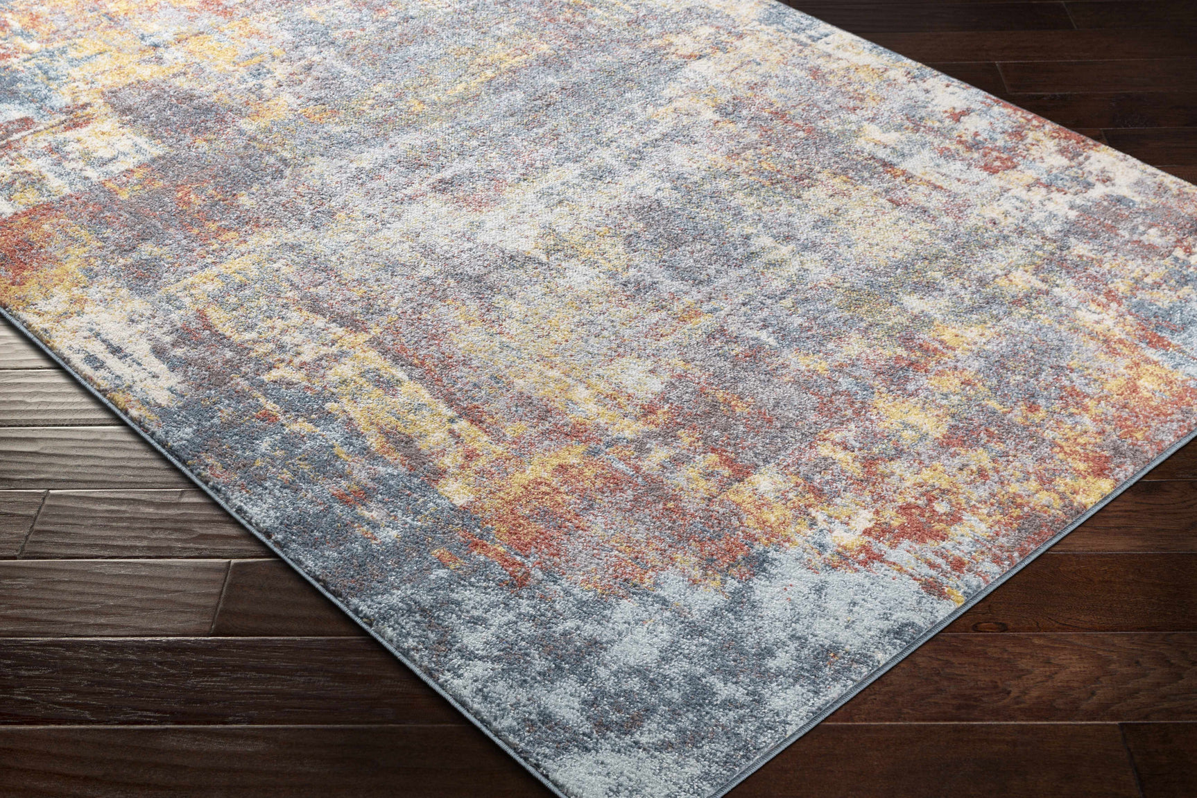 Auckley Colorful Abstract Area Rug - Ornate Home