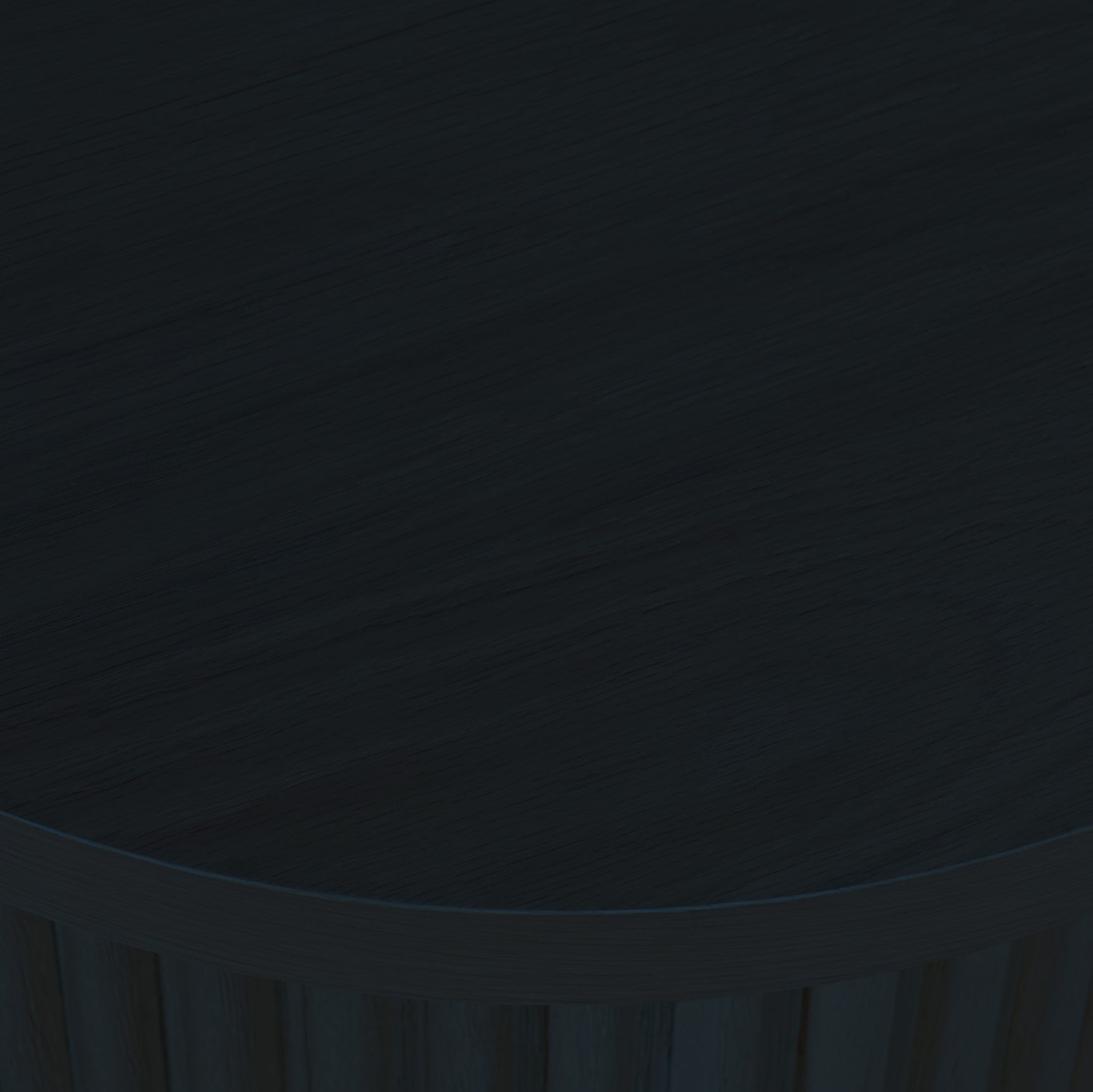 Auden Black Round End Table - Ornate Home
