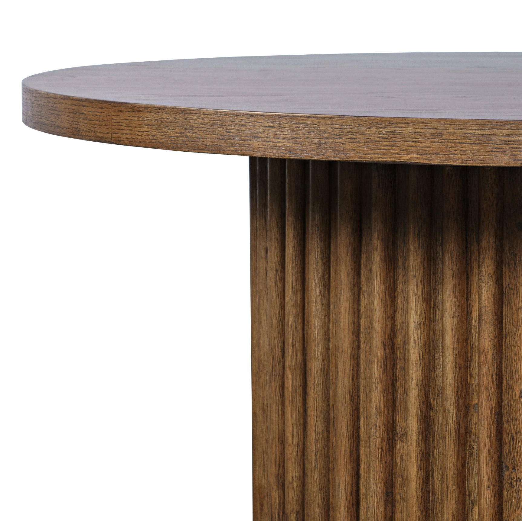Auden Chestnut Round Cocktail Table - Ornate Home