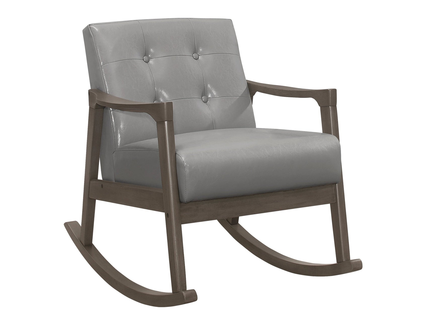 Auden Light Gray Rocking Chair - Ornate Home