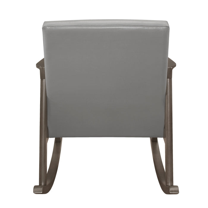 Auden Light Gray Rocking Chair - Ornate Home