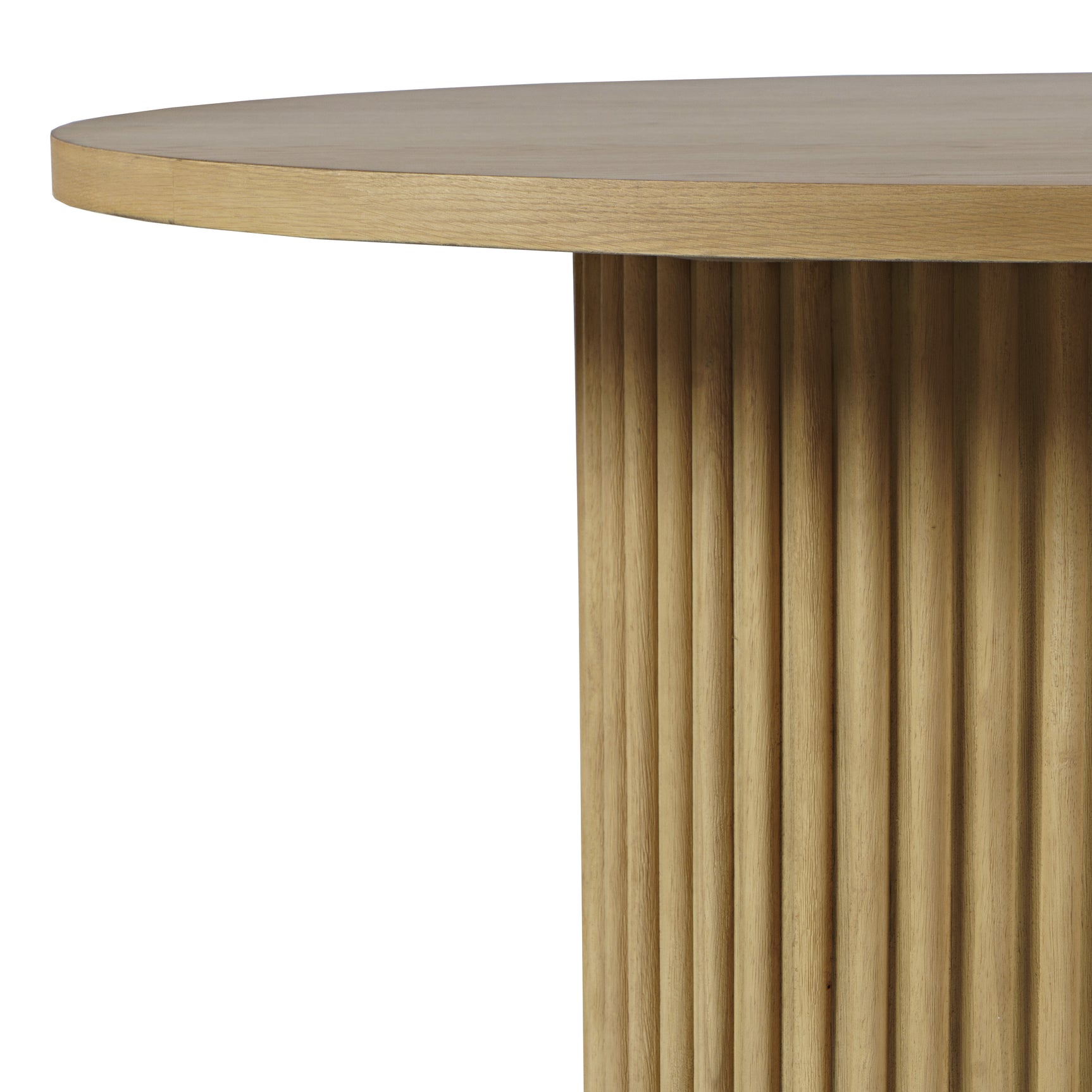 Auden Natural 48 Dining Table w/ 4 Tate Chairs - Ornate Home