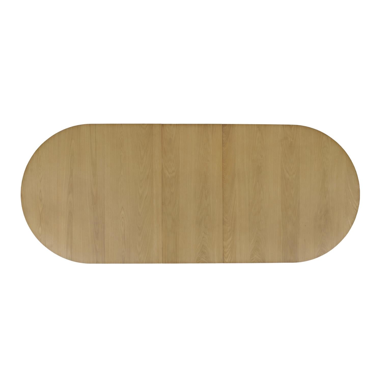 Auden Natural 101 Double Ped Dining Table - Ornate Home