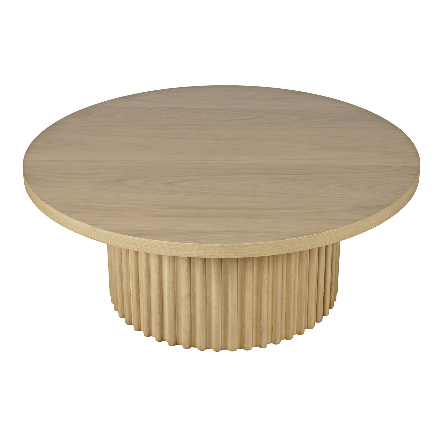 Auden Natural Round Cocktail - Ornate Home