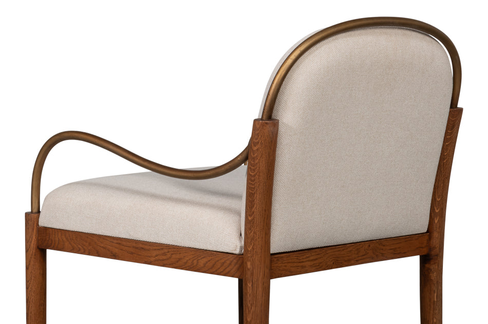 Auden Tan Dining Chair - Ornate Home