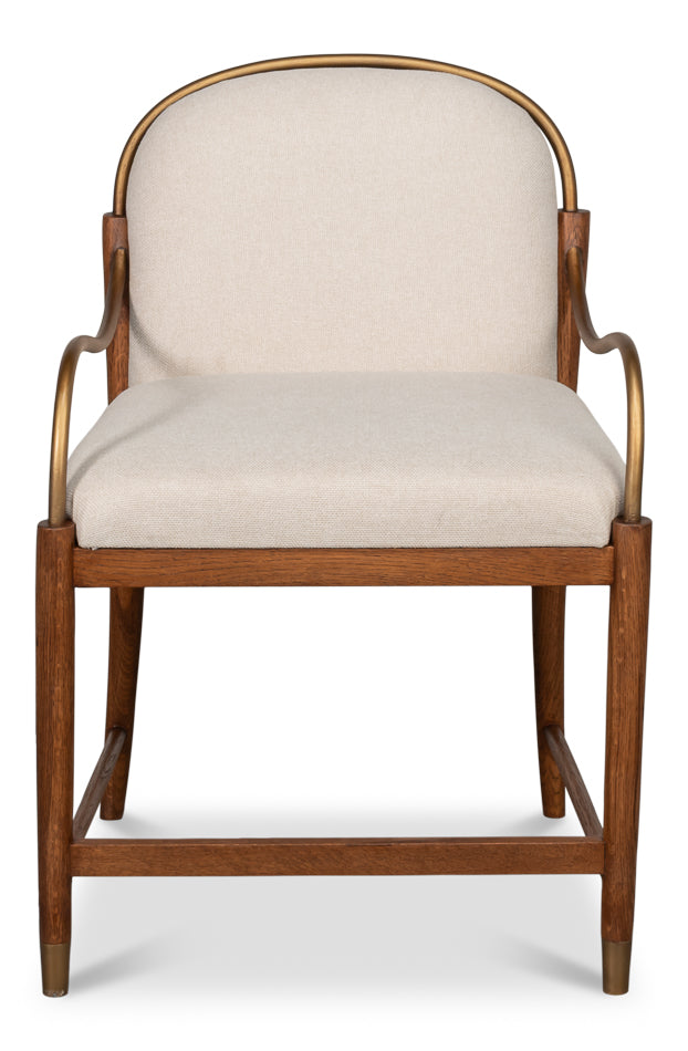 Auden Tan Dining Chair - Ornate Home