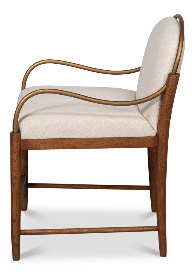 Auden Tan Dining Chair - Ornate Home