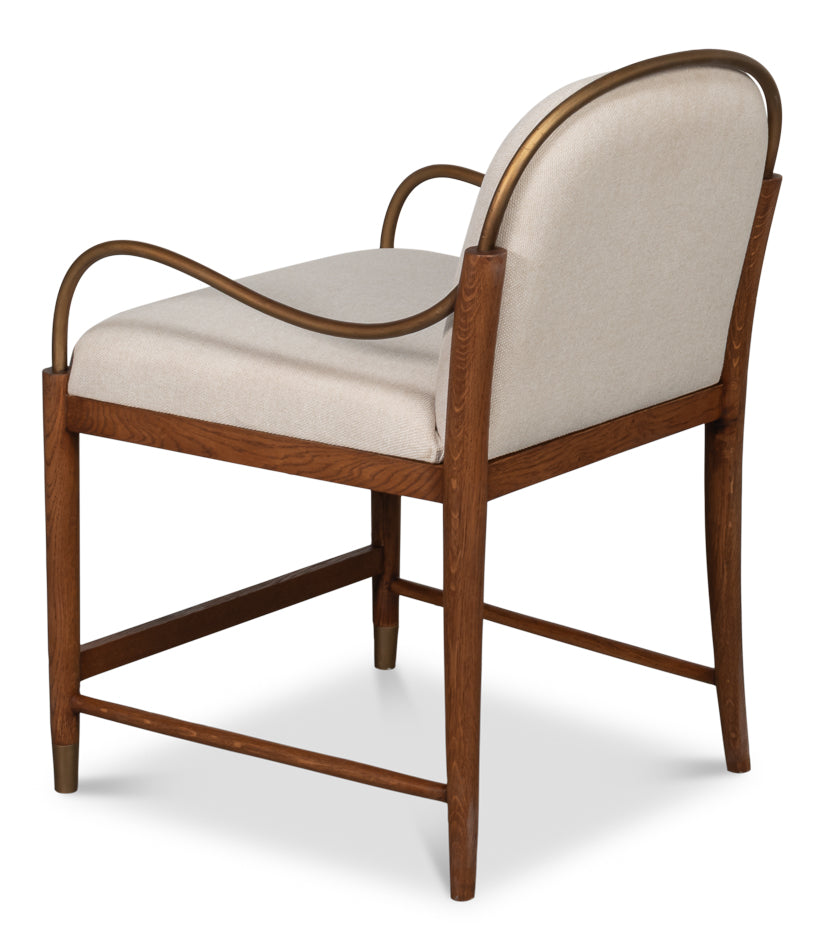 Auden Tan Dining Chair - Ornate Home