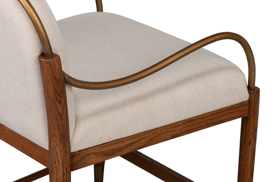 Auden Tan Dining Chair - Ornate Home