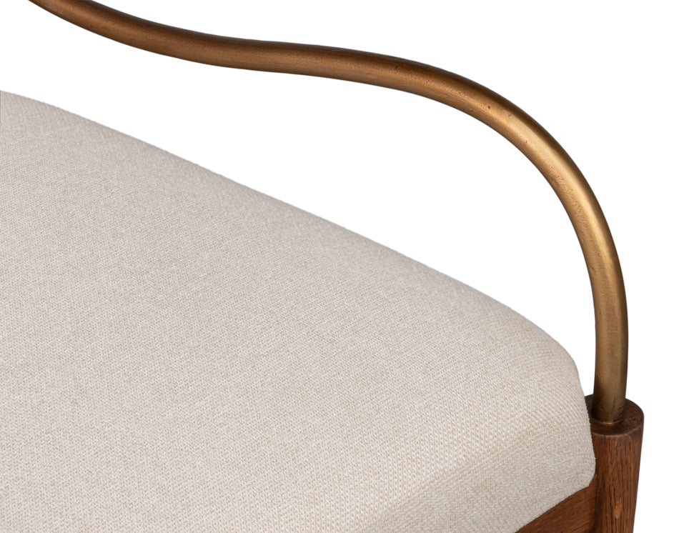 Auden Tan Dining Chair - Ornate Home