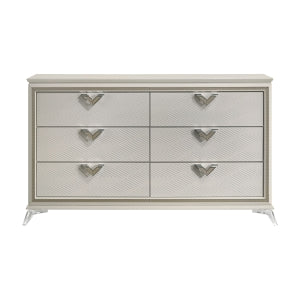 Audra White Dresser - Ornate Home