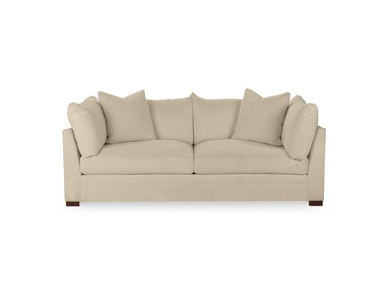 Audrey Beige Upholstered Sofa - Ornate Home
