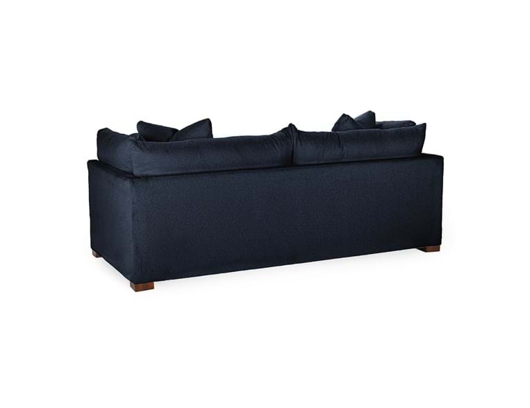 Audrey Navy Upholstered Sofa - Ornate Home